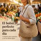 Rosa | Bolso trenzado elegante