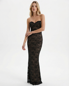 Anochecer | Vestido maxi largo
