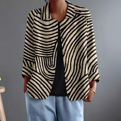 Dolores | Chaqueta tipo camisa de corte holgado con botones