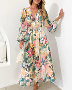 Selena | Vestido femenino con estampado floral