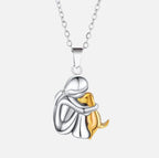 Colgante Amistad Eterna™ | Símbolo del Amor entre Mujer y Perro