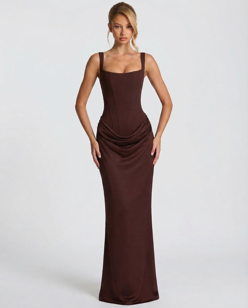 Maribel | Vestido maxi
