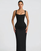 Maribel | Vestido maxi