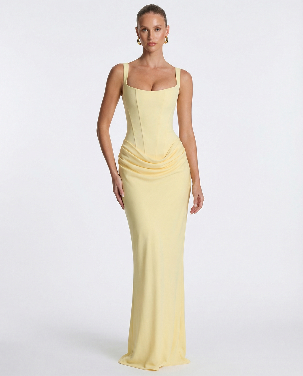 Maribel | Vestido maxi