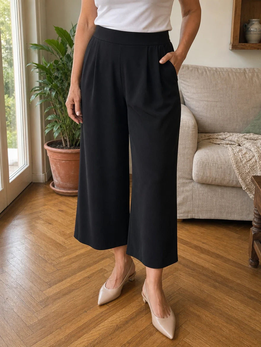 Pantalones tipo culotte