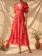 Armonía | Vestido largo destellos de sol