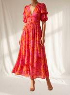Armonía | Vestido largo destellos de sol