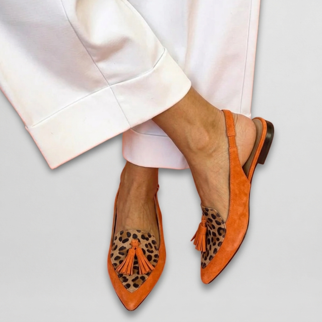 Elena | Sandalias con tiras y flecos