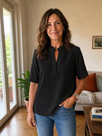 Raquel | Blusa con cuello en V