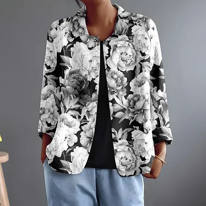 Maribel | Chaqueta tipo camisa de corte holgado con botones