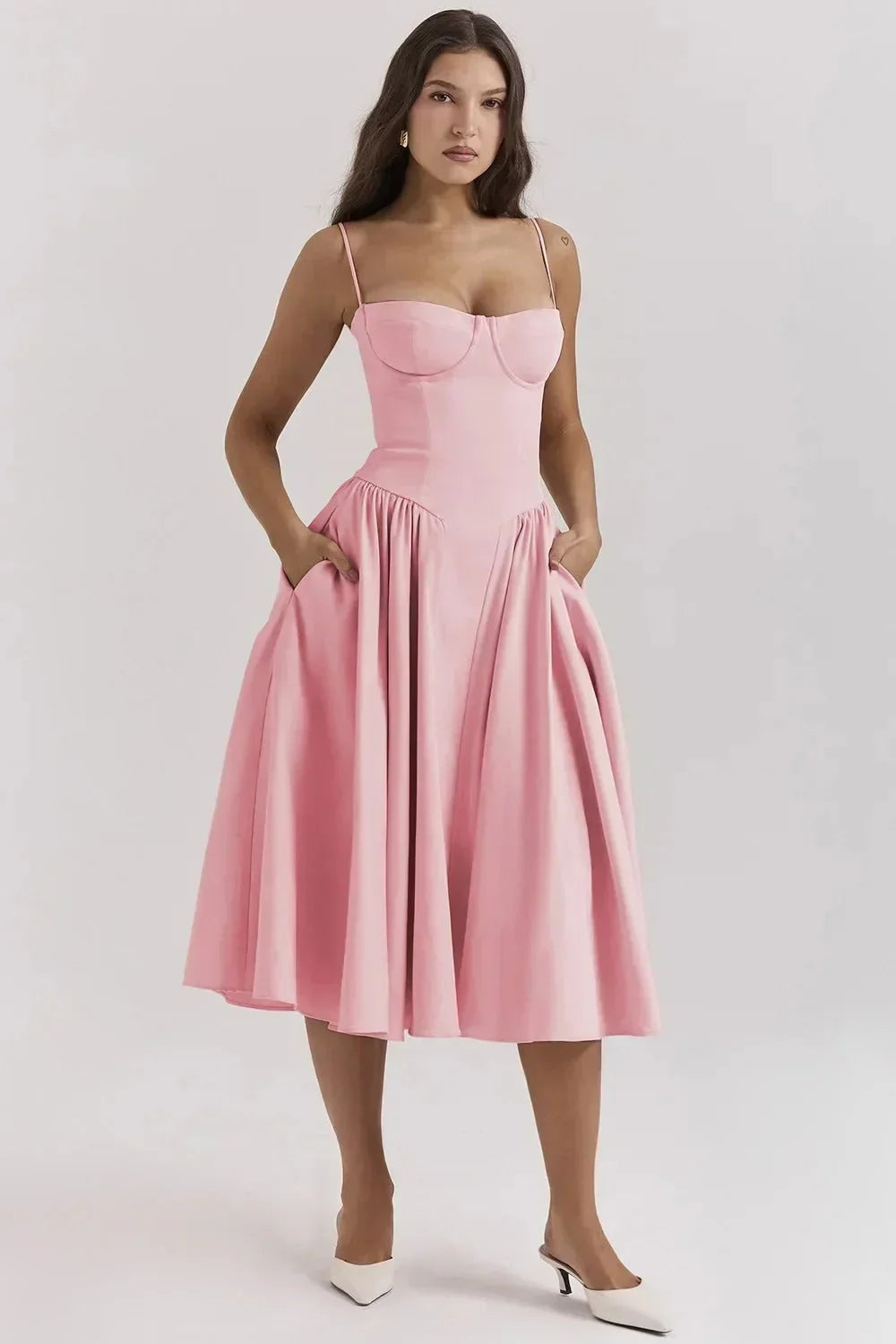 Loli | Vestido midi retro