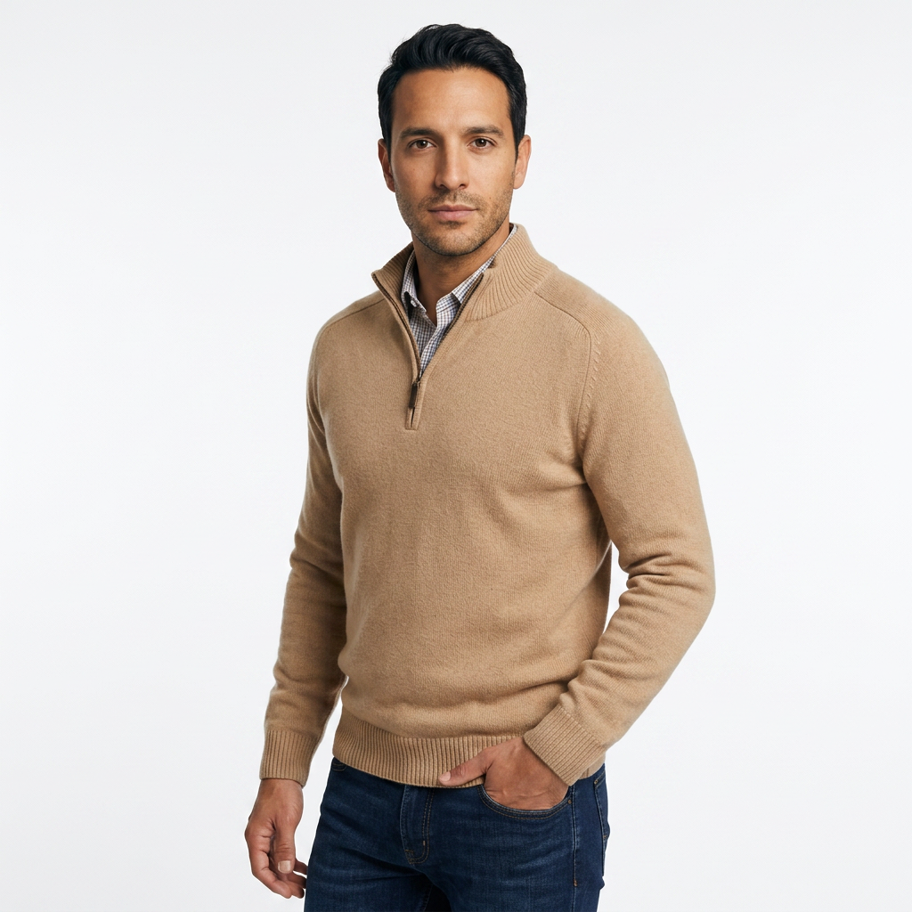 Jersey Cuello Alto Cashmere