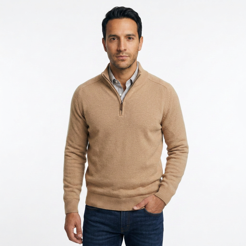 Jersey Cuello Alto Cashmere