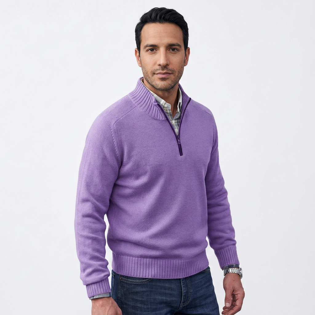Jersey Cuello Alto Cashmere