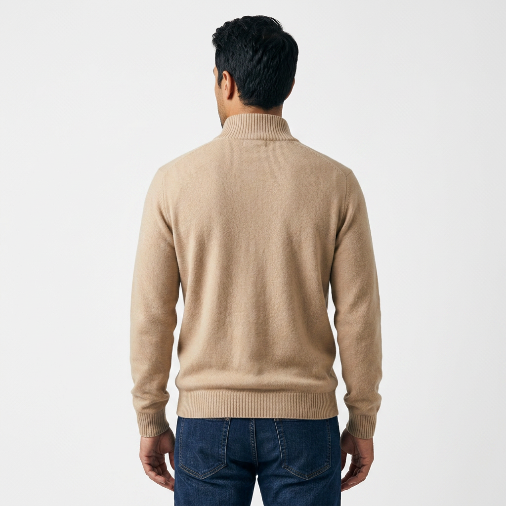 Jersey Cuello Alto Cashmere