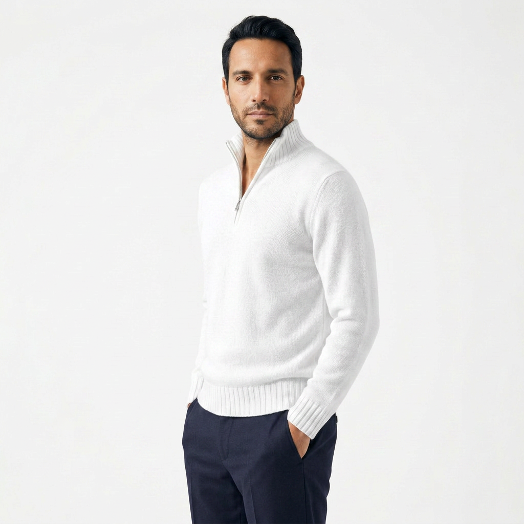 Jersey Cuello Alto Cashmere