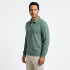 Polo Manga Larga Hombre