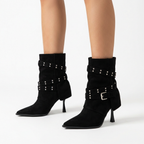 Botas Puntiagudas Tacón Aguja