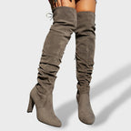 Botas Altas Mujer Tacón Alto Elegantes