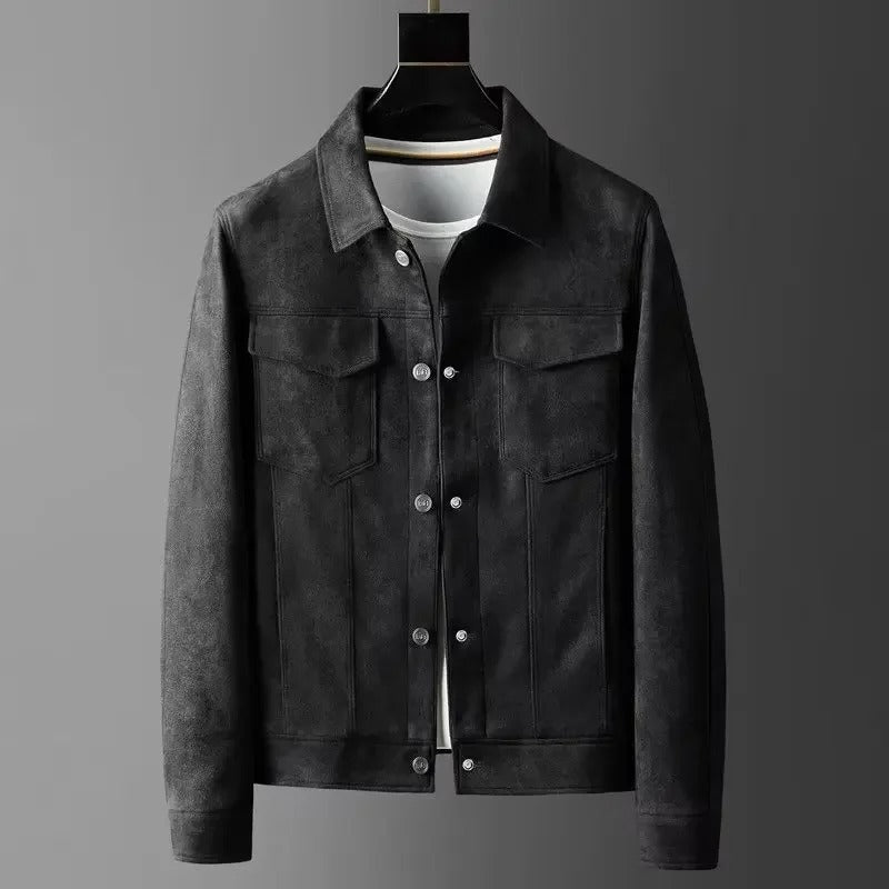 Mario | Chaqueta elegante con efecto piel