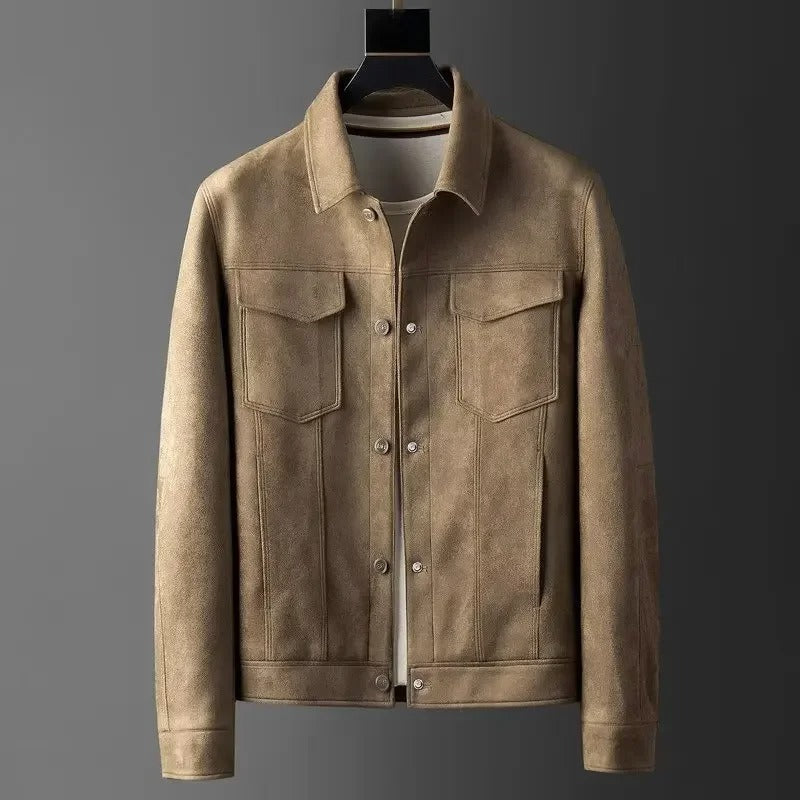 Mario | Chaqueta elegante con efecto piel