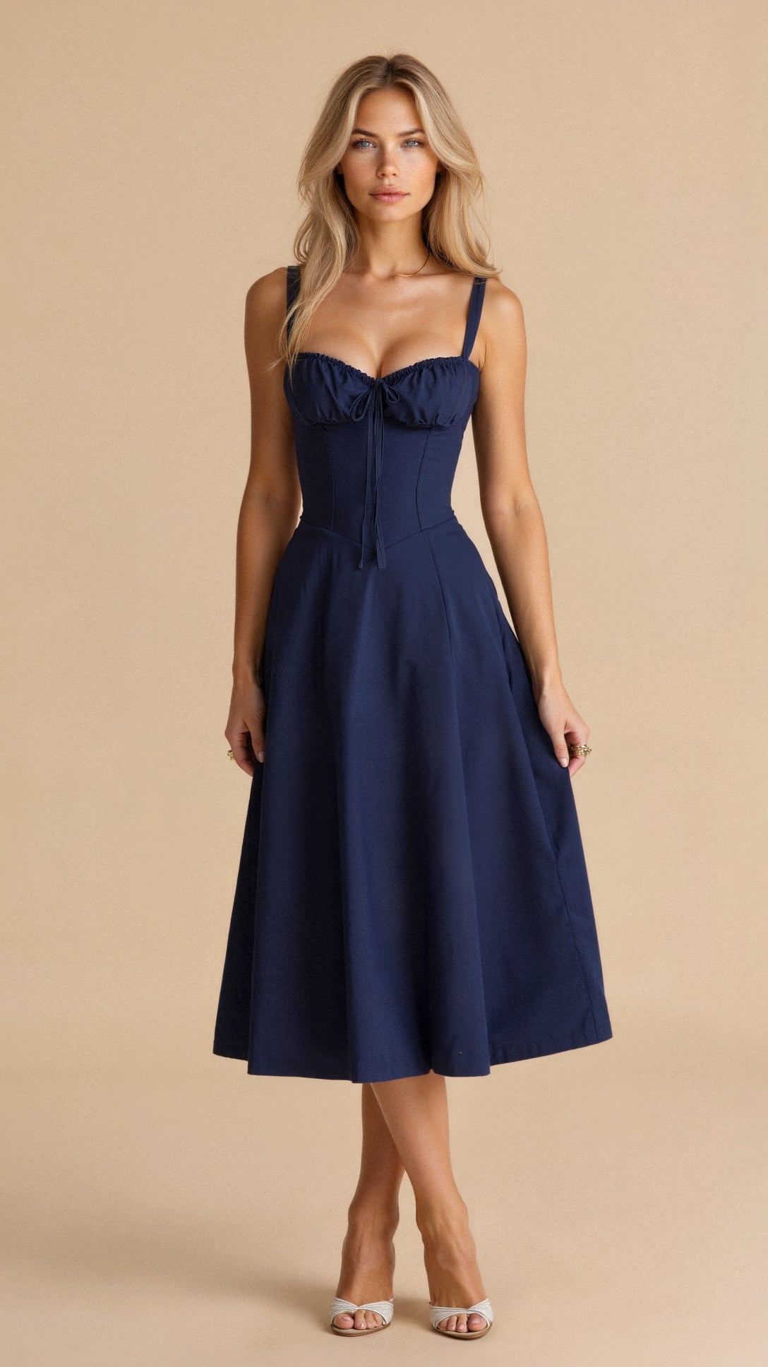 Liana | Vestido ceñido a la cintura