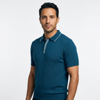 Polo Punto Vintage Tres Botones