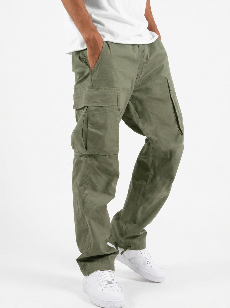 Pantalón Cargo Bolsillos Laterales
