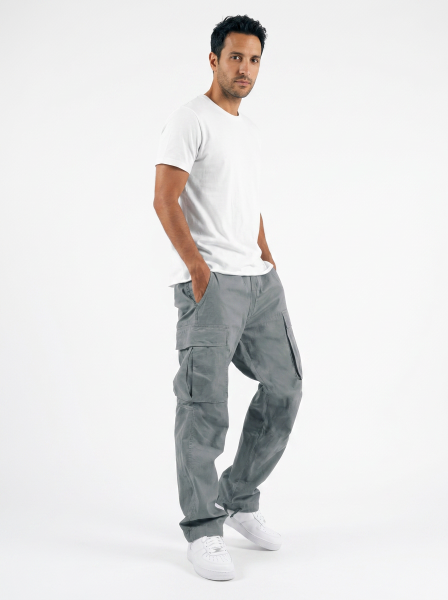 Pantalón Cargo Bolsillos Laterales