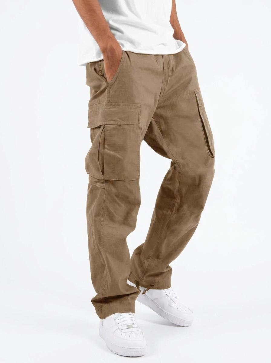 Pantalón Cargo Bolsillos Laterales