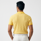 Polo isa Cuello Waffle Hombre