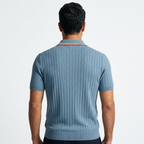 Polo Punto Vintage Tres Botones