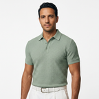 Polo isa Cuello Waffle Hombre