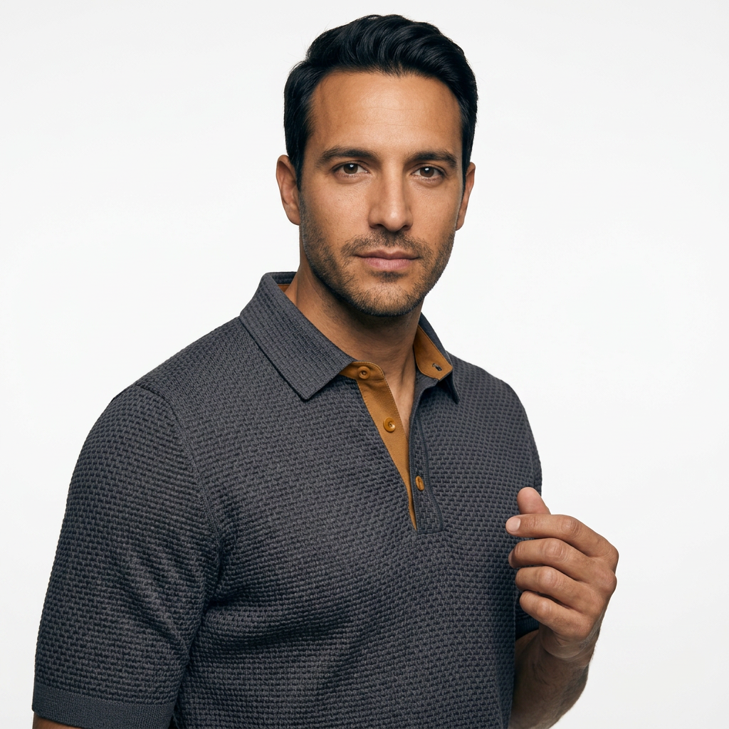 Polo Transpirable Moderno Hombre