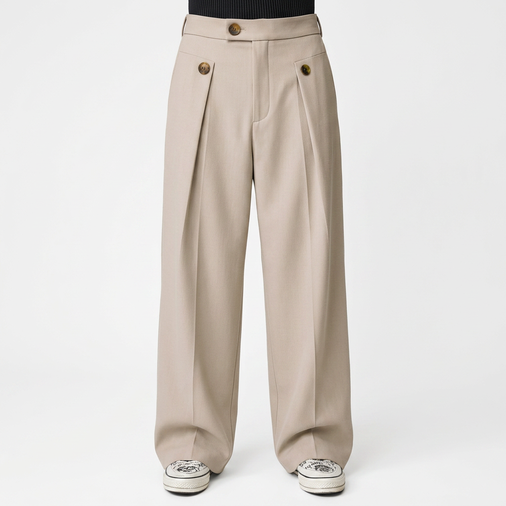 Pantalón Pernera Ancha Hombre