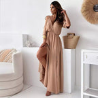 Selena | Vestido elegante con abertura lateral