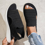 Luna | Sandalias con plataforma y malla ultra-transpirable