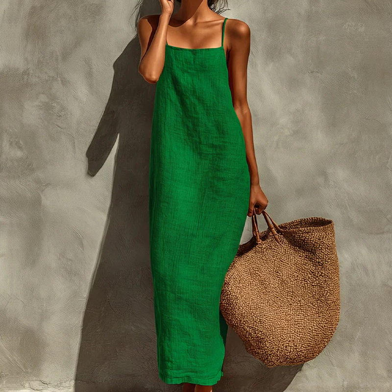 Matilda |  Vestido liso casual para mujer