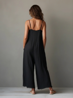 Rita | Mono minimalista de lino para mujer