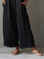 Rita | Mono minimalista de lino para mujer